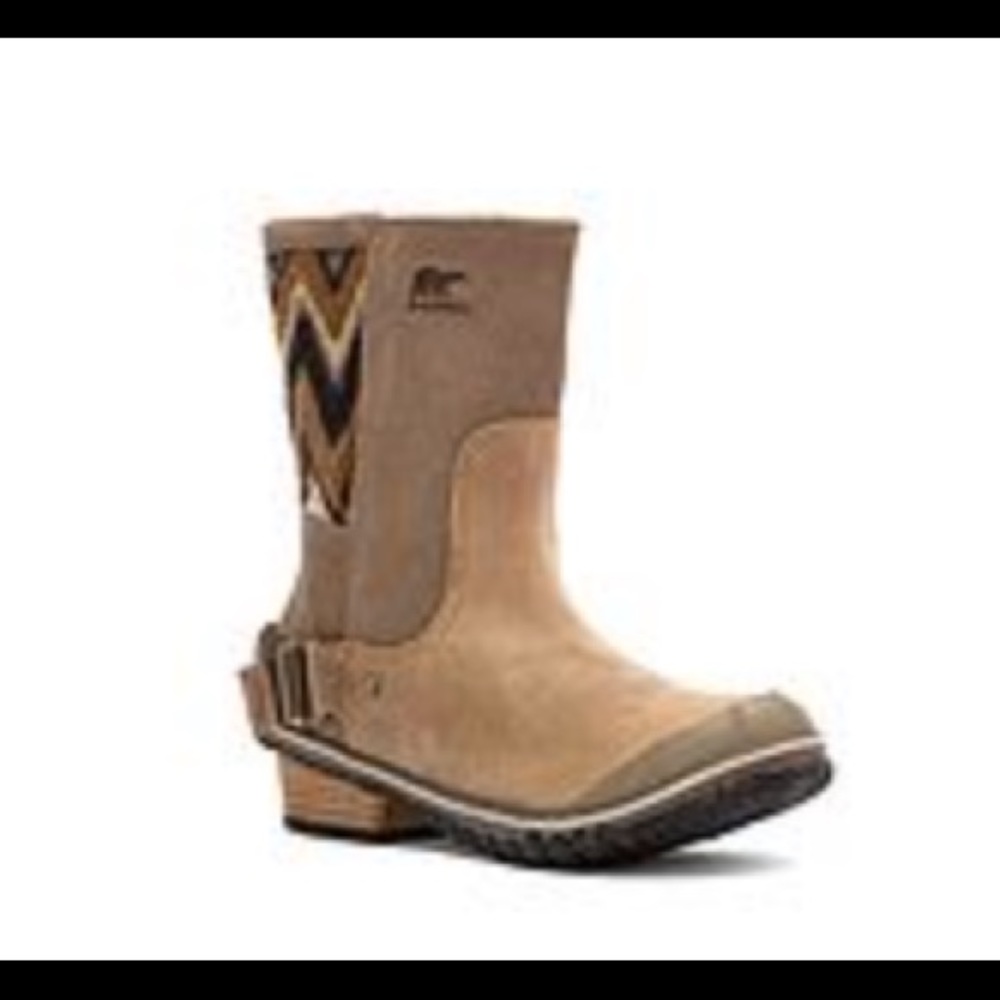 Women’s Sorel Slimshortie Waterproof Leather Boots